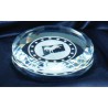 3 1/2" Crystal Paperweight